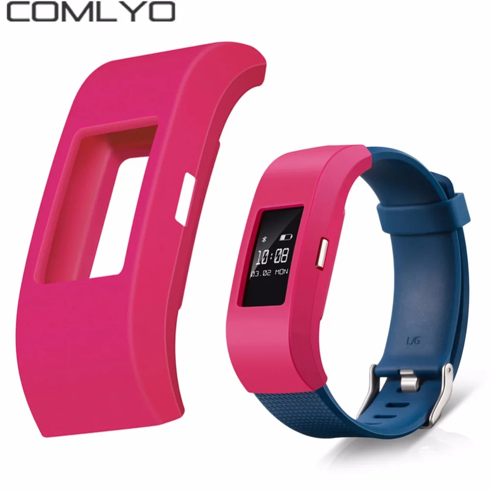 Screen Protector Film Frame For Fitbit Charge 2 Watch Cover Silicone Shell Bracelet Cases for Charge2 Protective Case | Электроника