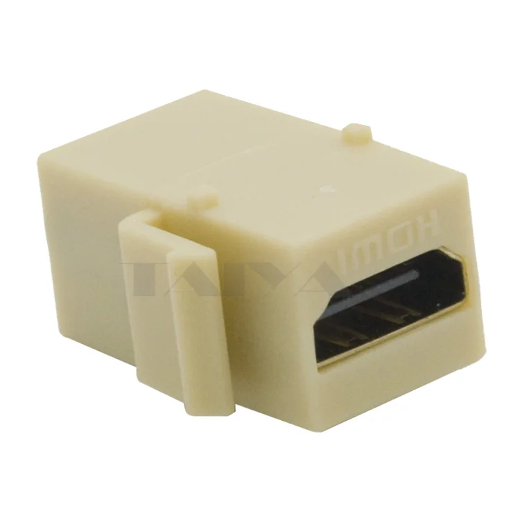 Разъем keystone HDMI цвета слоновой кости|keystone hdmi|hdmi keystonekeystone connector |