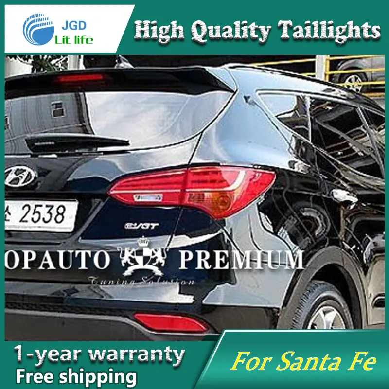 Автомобильный Стайлинг задний фонарь для Hyundai SantaFe Santa Fe IX45 светодиодный крышка