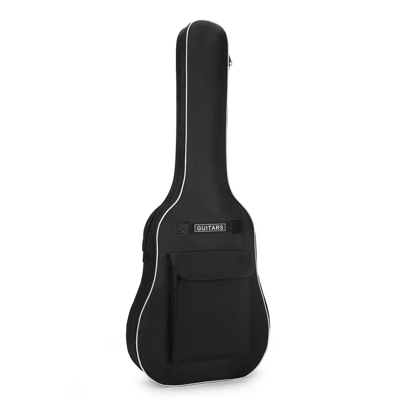 40/41 дюймов Ткань Оксфорд Акустическая гитара Gig Bag мягкий чехол двойные плечевые ремни Мягкий гитарный водонепроницаемый рюкзак 5 мм Хлопок