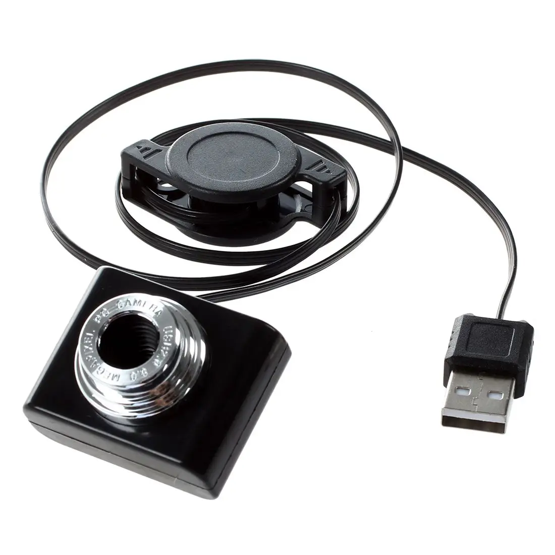 USB 2,0 50,0 M Мини камера на ПК HD веб-камера Веб-камера для ноутбука черный - Цвет: Черный