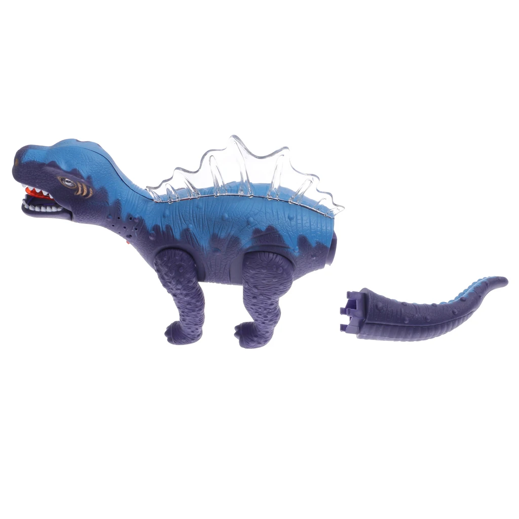 Новый Электрический робот ходьба звук динозавра w/светильник пластиковые