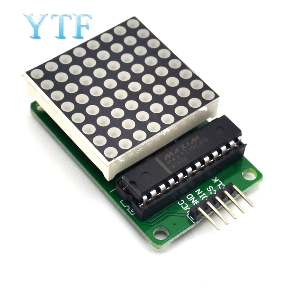 8x8 8*8 MAX7219 точка модуль светодиодной матрицы MCU светодиодный Дисплей Управление