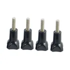 4 шт. короткий винт с накатанной головкой Аксессуары Болт С Накатанной Головкой Винт для GoPro Hero HD 10 9 8 7 6 5 4 max винтовое крепление