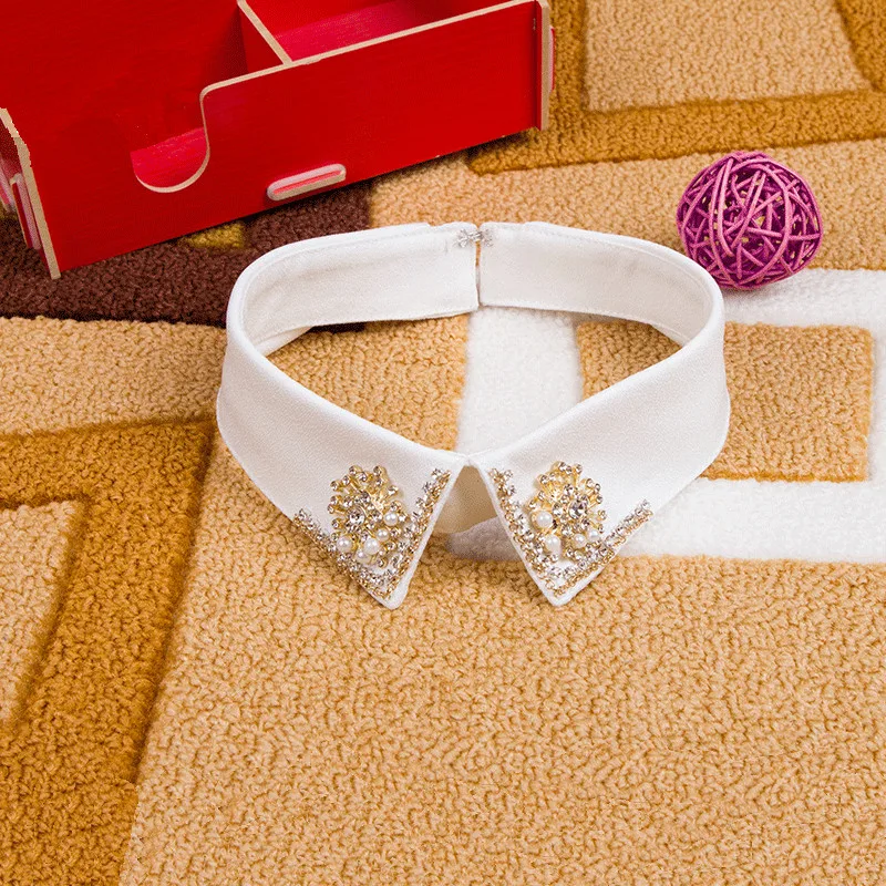 2018 рубашка искусственный воротник белый и черный галстук украшение для костюма