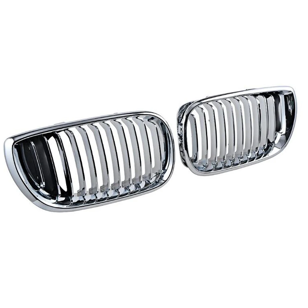Chrome почек сменная решетка радиатора для BMW E46 2002 2003 2004 2005 320i 325i 325xi 330i 330xi 4 Двери