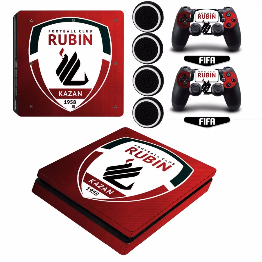 Civanca PS4 тонкий FC Rubin Казани Футбол винил кожи защитный Стикеры наклейка для Slim