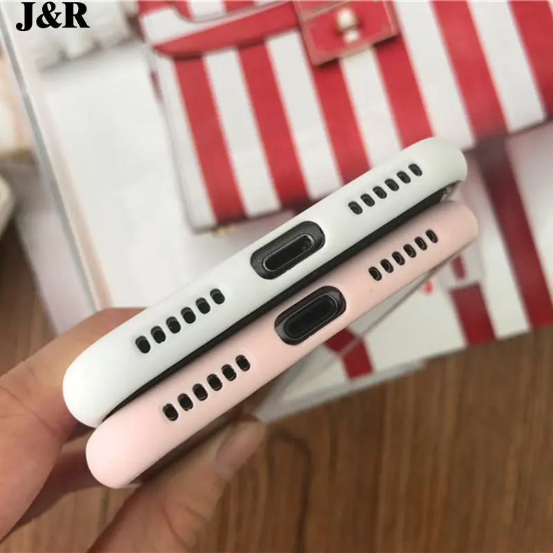 J &amp R милый чехол для телефона s iPhone 6 6s Чехол 7 8 Plus X Be Love Модный мягкий силиконовый