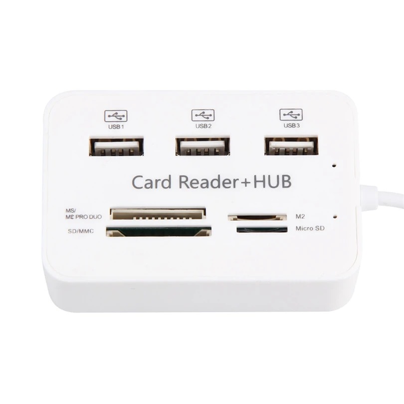 Micro usb-хаб 3 0 Combo порта Кардридер высокоскоростной USB-разветвитель все в одном USB