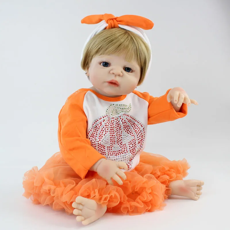 Полностью силиконовые куклы-реборн BZDOLL виниловые реалистичные куклы для