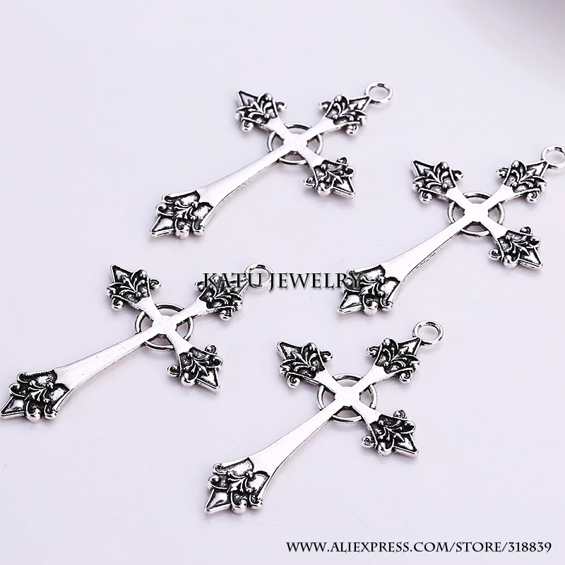 Металлические Религиозные Крест Подвески для самостоятельного изготовления