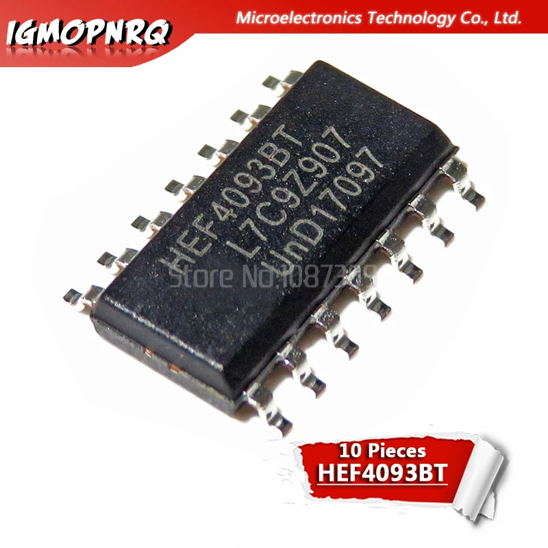 10 шт. HEF4093BT HEF4017BT HEF4052BT HEF4069UBT SOP логического устройства чип HEF4093 HEF4017 HEF4052 HEF4069