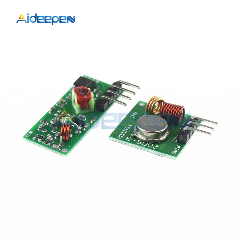 433 МГц 315 мгц радиочастотный передатчик и приемник модуль Link Kit для ARM/MCU WL DIY МГц/433