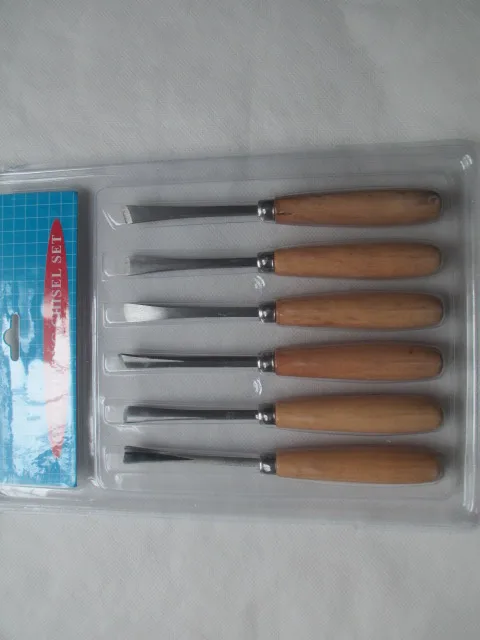 Fixmee Wood Carvers базовый набор инструментов с прямыми ручками-6 шт. Новинка |