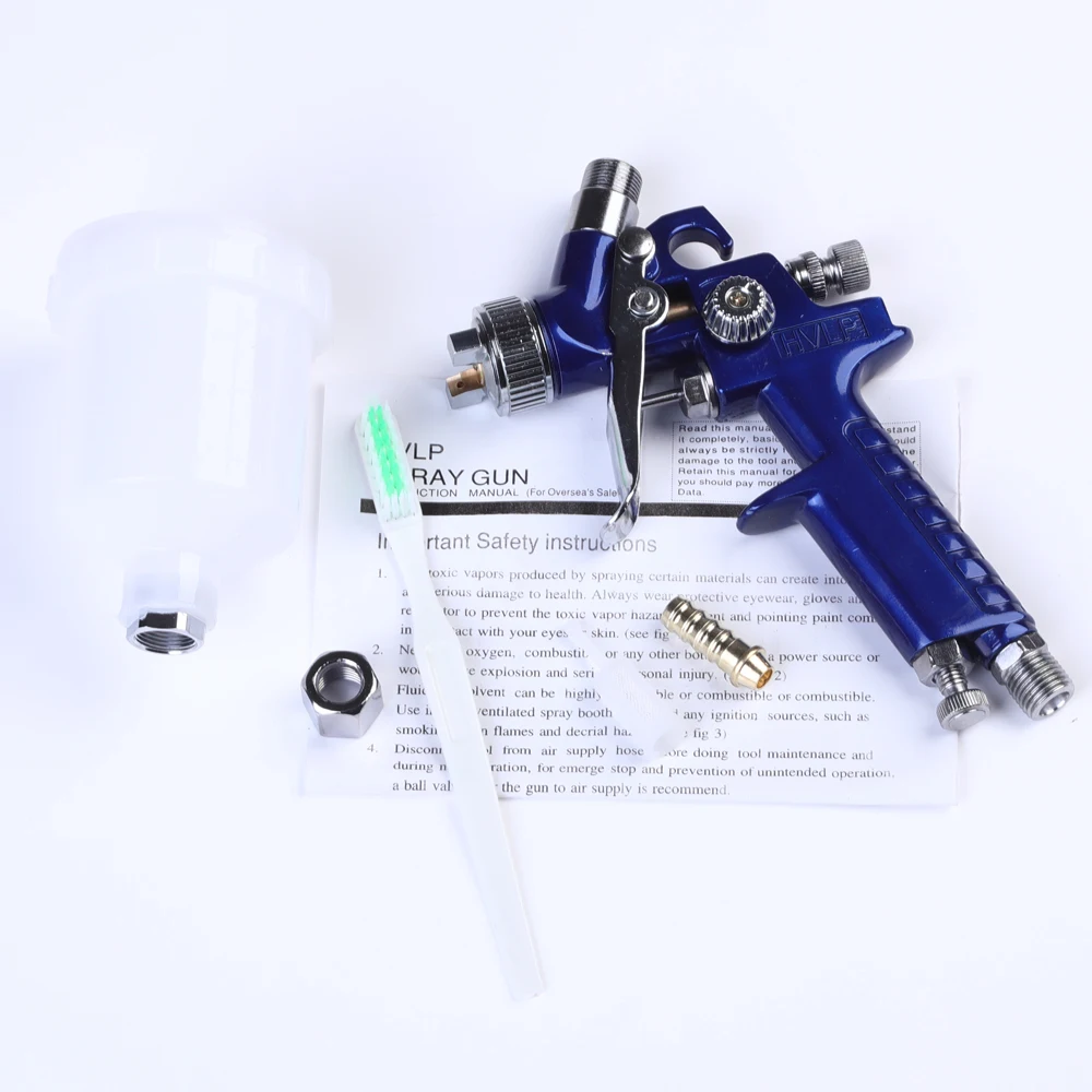 0.8mm / 1.0mm nozzle professionele HVLP mini verf spuitpistool - Elektrisch gereedschap - Foto 6
