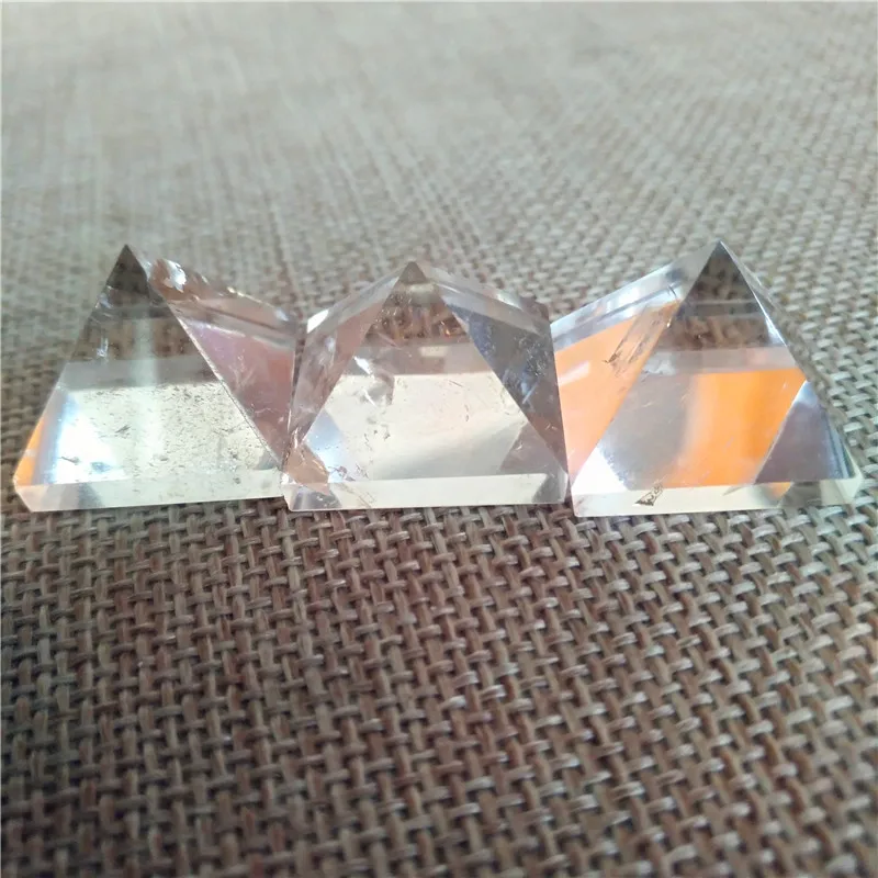 2 см пирамида из кристалла кварца натуральный декоративный с украшением в виде