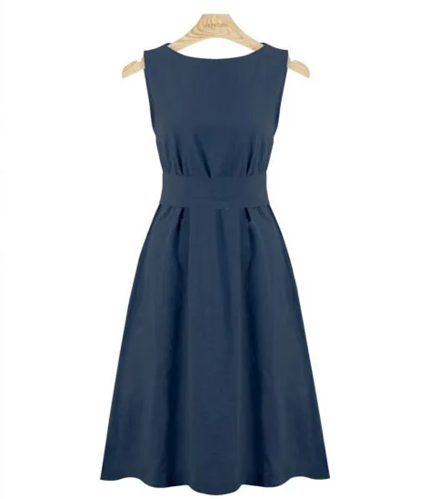 Летнее льняное платье для женщин 2019 повседневное элегантное однотонное офисное