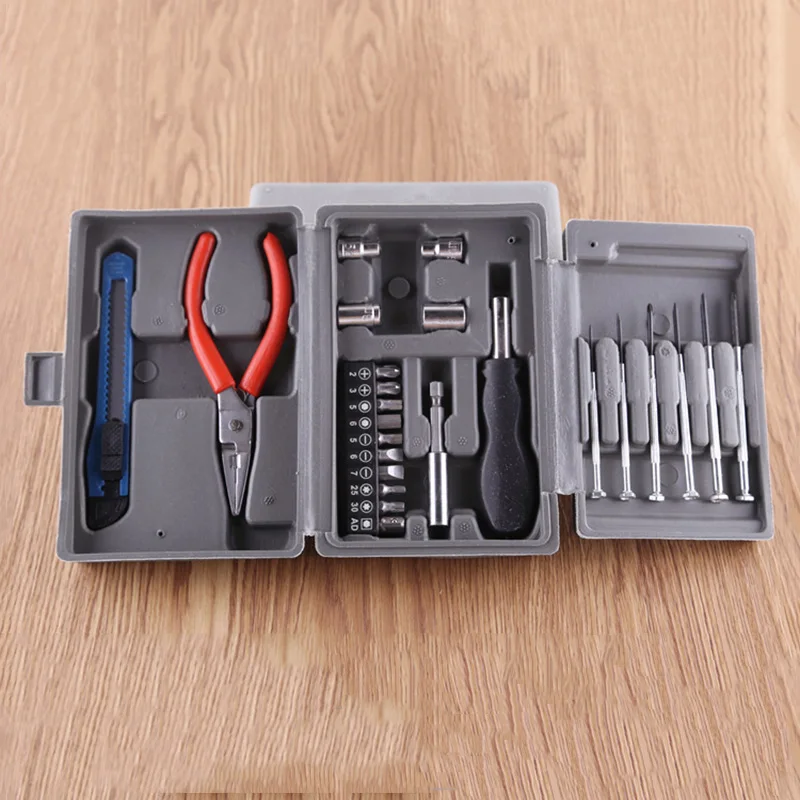 WSFS Горячая 24 шт. набор бытовых инструментов смешанные Железные изделия комплект