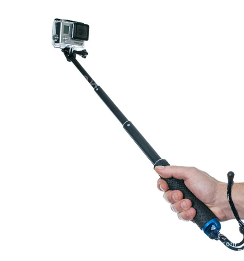 Для спортивной экшн-камеры Go Pro Аксессуары ручной выдвижной полюсный монопод палка для селфи Xiaomi GoPro HERO5 HERO4 HERO 7 6 5 4 3+ 3 2 1 SJ4000