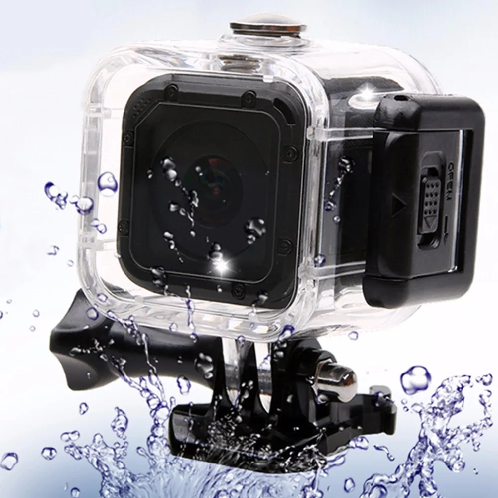 Водонепроницаемый прозрачный защитный чехол для GoPro HERO5 Session / HERO4 60 м|Чехлы