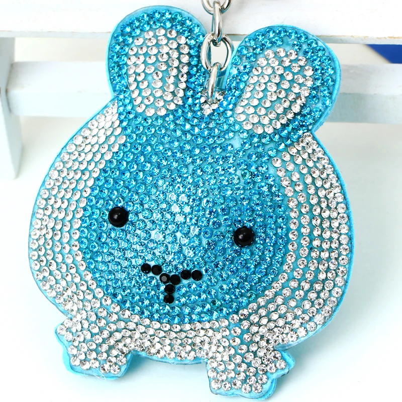 Женский брелок для ключей ZOSHI с подвеской в виде кролика | Украшения и аксессуары