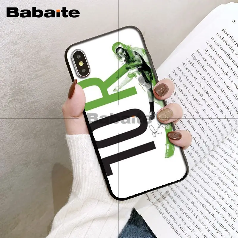 Babaite Ronaldinho ТПУ мягкий резиновый чехол для телефона чехол для iPhone XS XR XSMax 6 6S 7 7plus 8 8Plus Xs 5 5S 5c SE 11 11pro 11promax - Цвет: A2