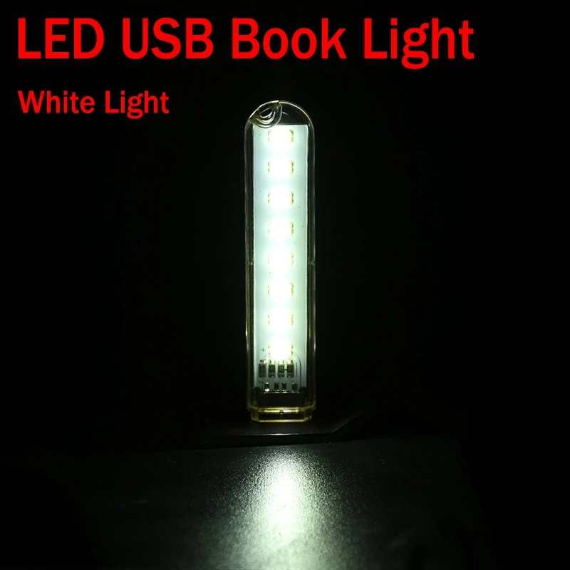USB LED Light White 6 светодиодный s Ночной светильник с датчиком движения PIR настенный светильник с питанием от батареи для шкафа, лестницы, подвала прихожей светодиодный светильник с датчиком ночной лампы - Испускаемый цвет: USB LED Light White