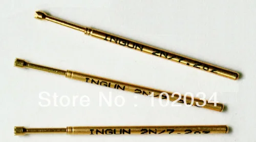 100 шт./лот INGUN GKS 306 150 A 2000 пружинный тестовый зонд Pogo Pin Сделано в Тайване|pin pin|pin pogopin