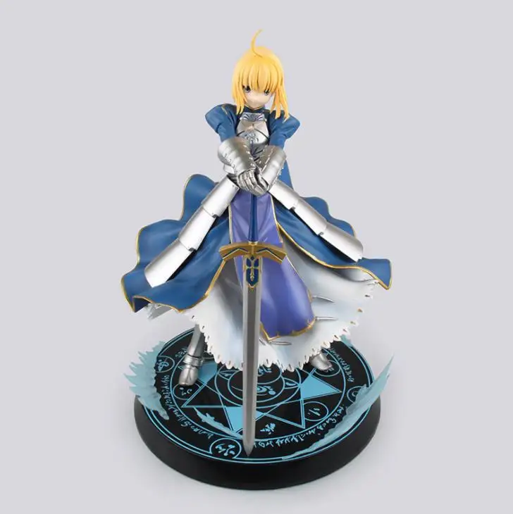 Обувь для косплея аниме Fate Stay Night нулевой синий сабля артурия Пендрагон Ver фигурку