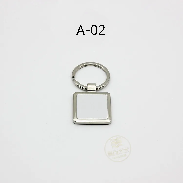 A-02 10 шт./лот, пустые металлические брелоки, брелоки для бутылок, открывалка для бутылок, сделай сам, подарочная печать, бумага для сублимации чернил, двусторонняя печать - Цвет: A-02