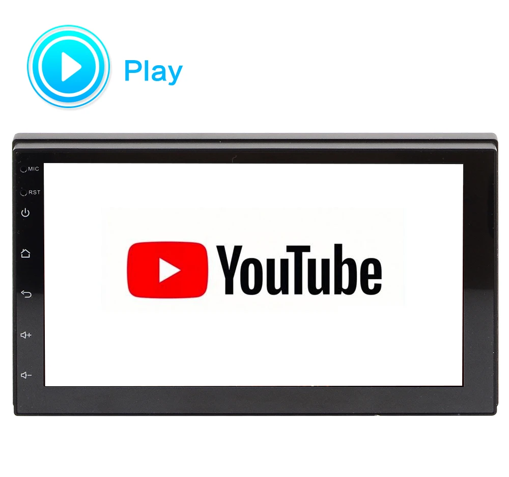 Автомагнитола 2 Din Android GPS навигация Автомагнитола стерео " Wifi Bluetooth USB аудио 2DIN универсальный мультимедийный автомобильный плеер