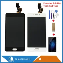 Черно белый цвет для Meizu M3 S M3S Mini Y685C Y685Q Y685M Y685H ЖК дисплей с