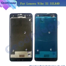 Original For Lenovo S1 New LCD Panel Front Frame Bezel Faceplate Housing Repalcement Parts Mobile Phone For Lenovo S1LA40