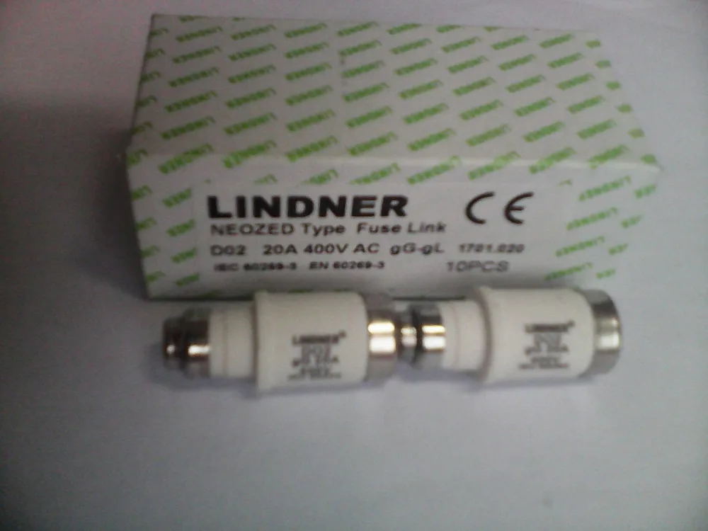 Предохранители: LINDNER NEOZED Type Fuse Link D02 20A 400V 1701 020/D02 25A 025/D02 35A 035 E18 gG/gL|Перемычки| |