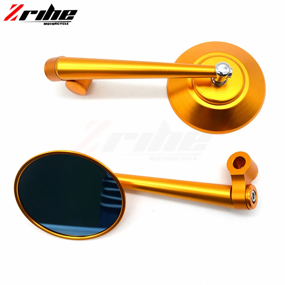 Для 1 пары универсальных зеркал заднего вида с ЧПУ из алюминия аксессуары зеркало