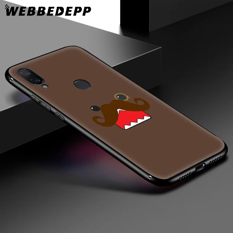 WEBBEDEPP простой Domo Kun аниме мягкий чехол для Xiaomi Redmi K20 7A 4A 4X 5 5A 6 6A S2 Note 8 4 7 Pro Plus Prime |