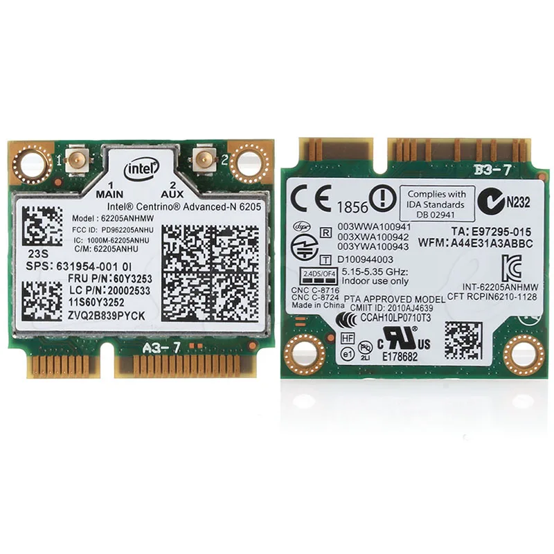 2021 новая Двухдиапазонная беспроводная Wi Fi карта Intel для Lenovo Thinkpad X230 T430