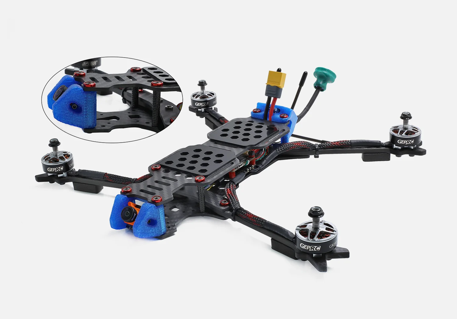 GEPRC крокодил LC7 1080P дальнего действия FPV Дрон 7 дюймов 315 мм Колесная база с Runcam