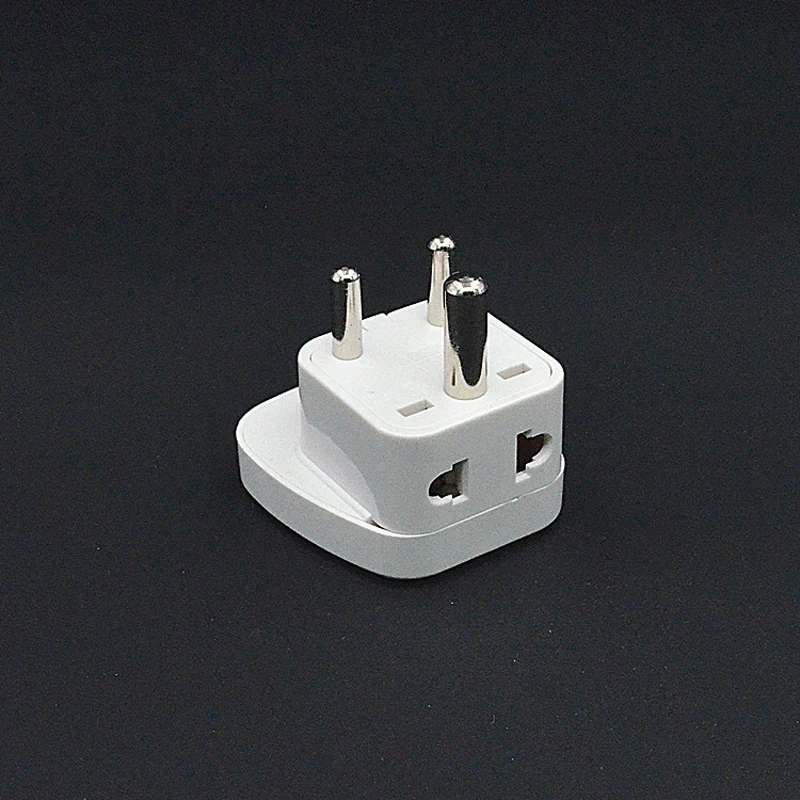 1 шт. портативная универсальная штепсельная вилка черного и белого цвета