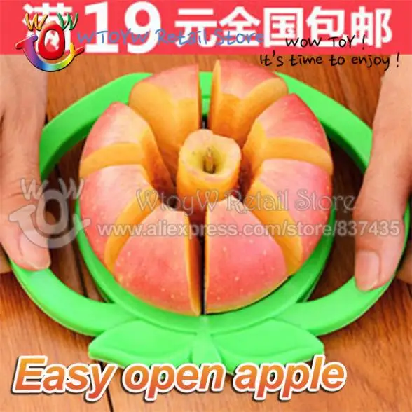 5pcs/lot free shipping novelty creative cooking tools easily peel open apple corers Fruit &amp Vegetable kitchen helper | Дом и сад