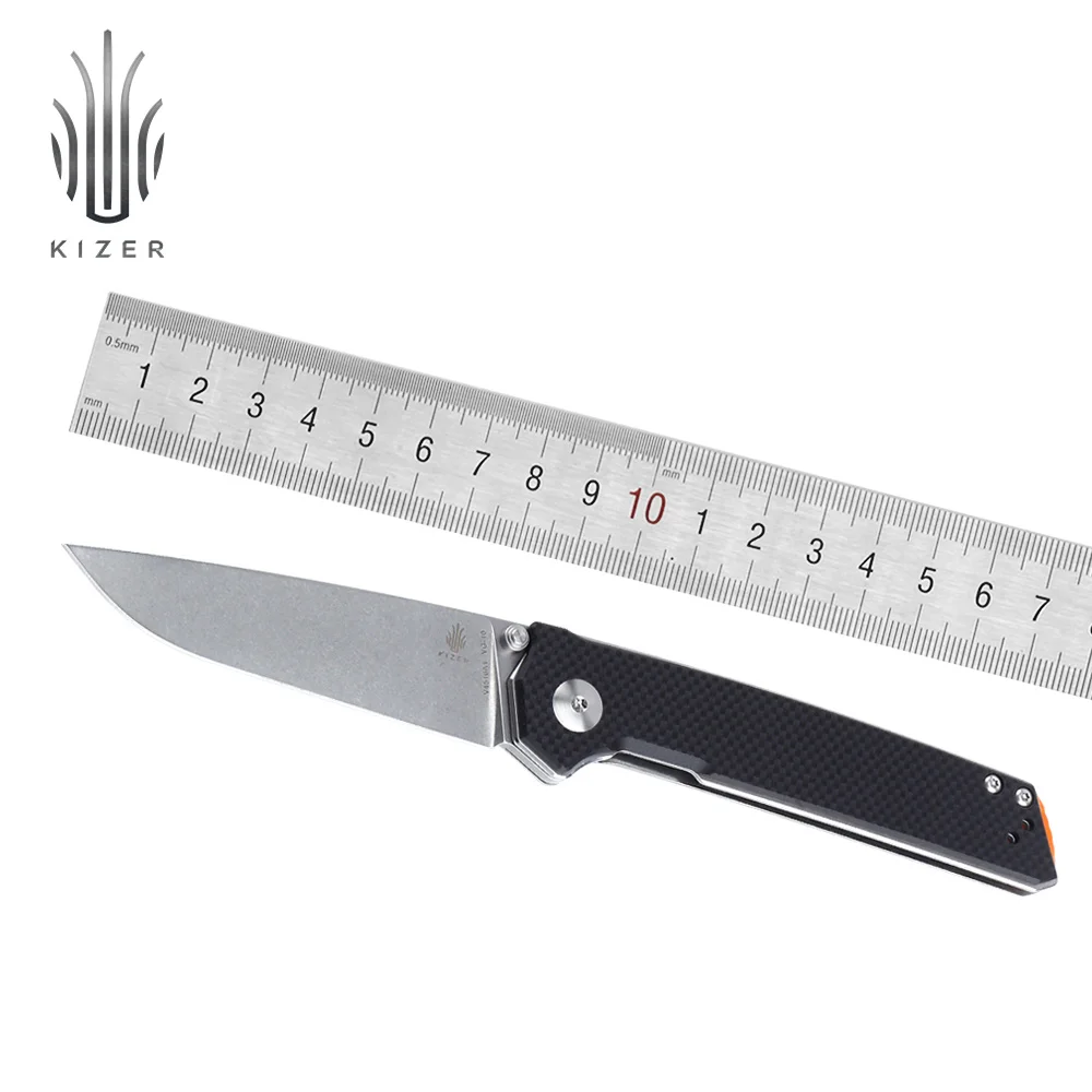 

Карманный нож Kizer Domin V4516A1, лучшие складные ножи для кемпинга, полезные инструменты для выживания