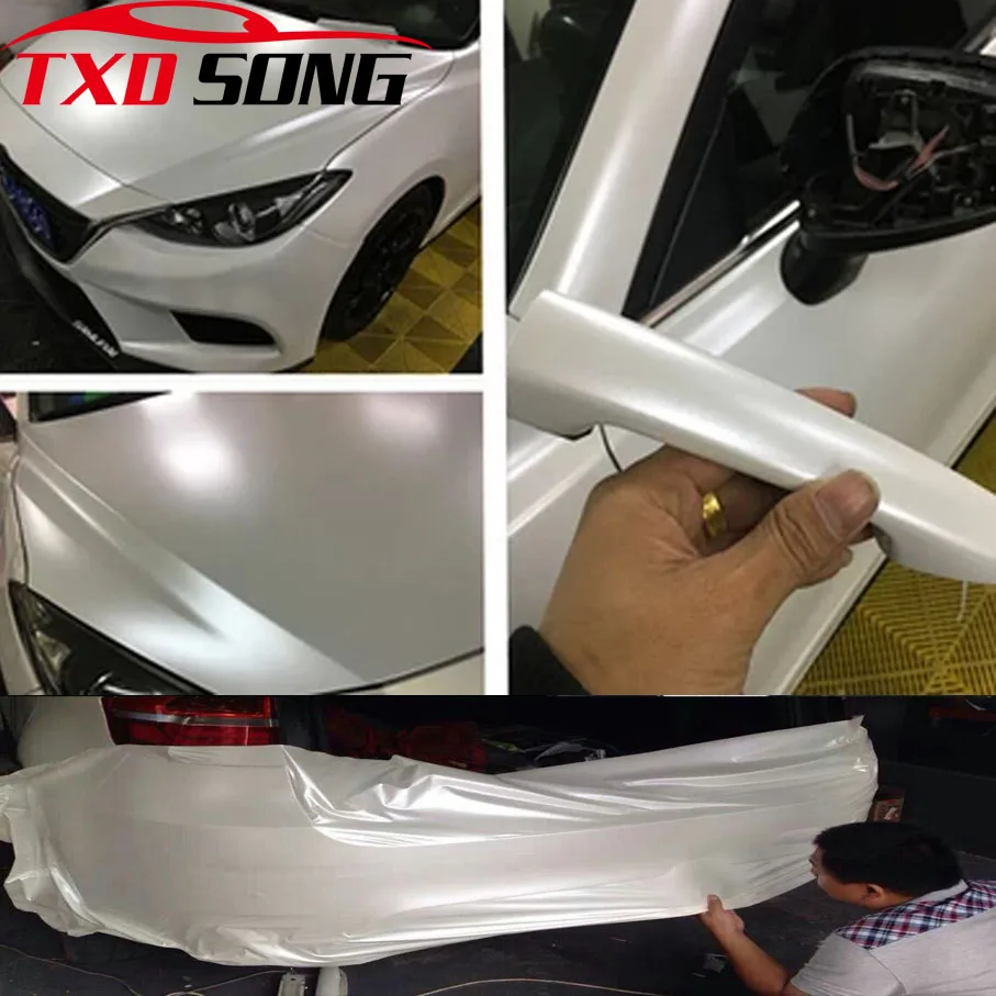 

Highest quality Ceramic White matte matt vinyl wrap car stickers Bubble Free Car Vinyl Film for car body film