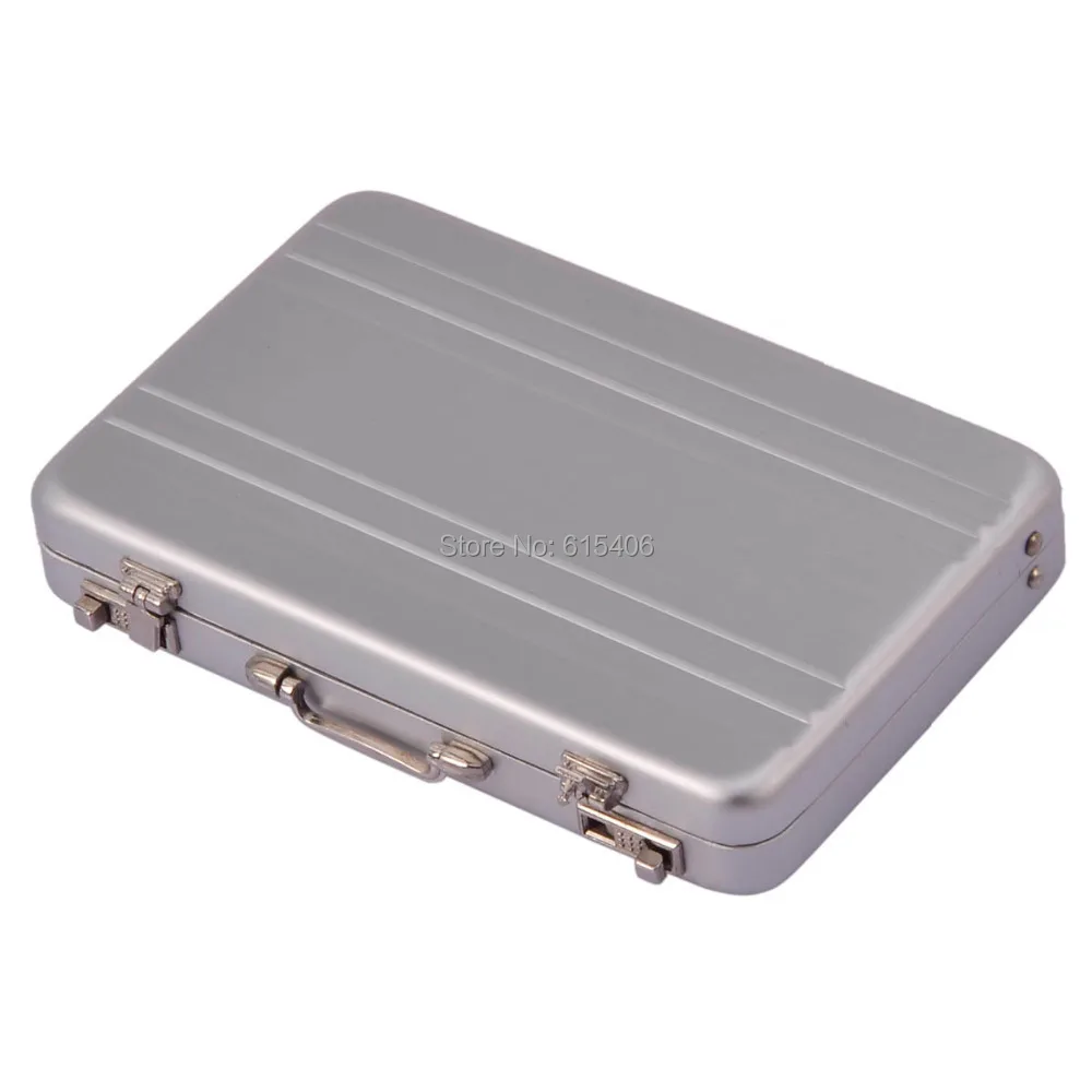 Aluminum Business Card Holder Credit Coin Case Mini Suitcase | Багаж и сумки