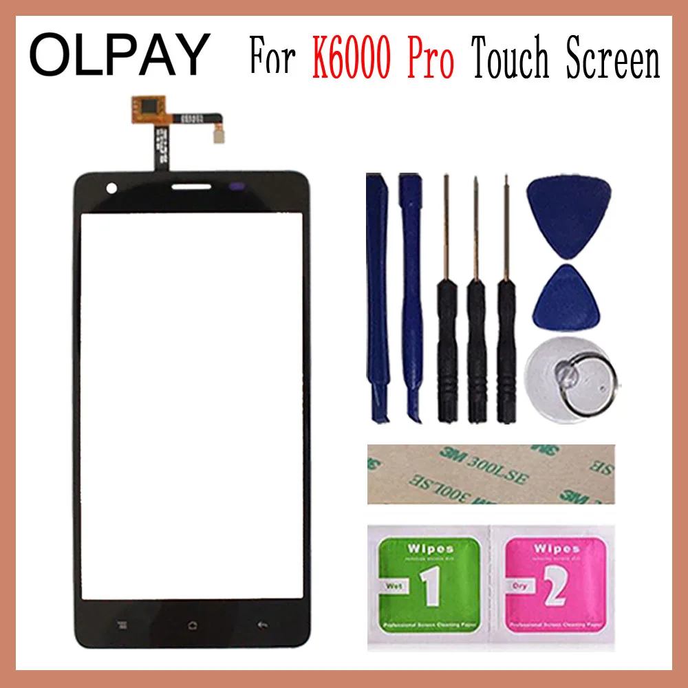 

5,5 ''для Oukitel K6000 Pro Сенсорный экран дигитайзер панель запасные части сенсорный экран Переднее стекло объектив сенсор инструменты