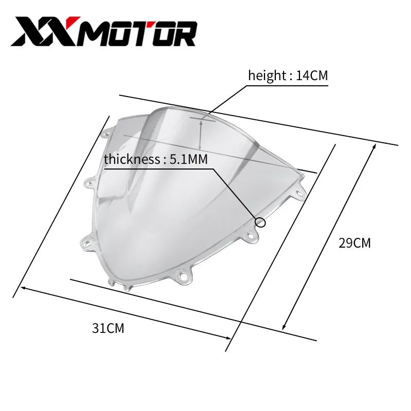 Обтекатель ветрового стекла для HONDA CBR1000 2008 2009 2010 2011 CBR1000RR 08 09 10 11 CBR аксессуары