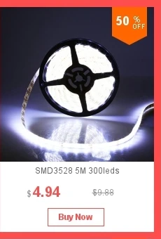 5 в мини USB Освещение чистого белого цвета 6000 K 3 светодиода SMD5630 Новинка освещение с 5 В 1A ЕС Plug