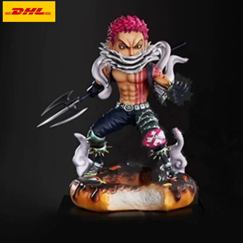 

7" ONE PIECE Dessert Three Star Statue Charlotte Katakuri Bust GK Action Figure Collectible Model Toy BOX Z379