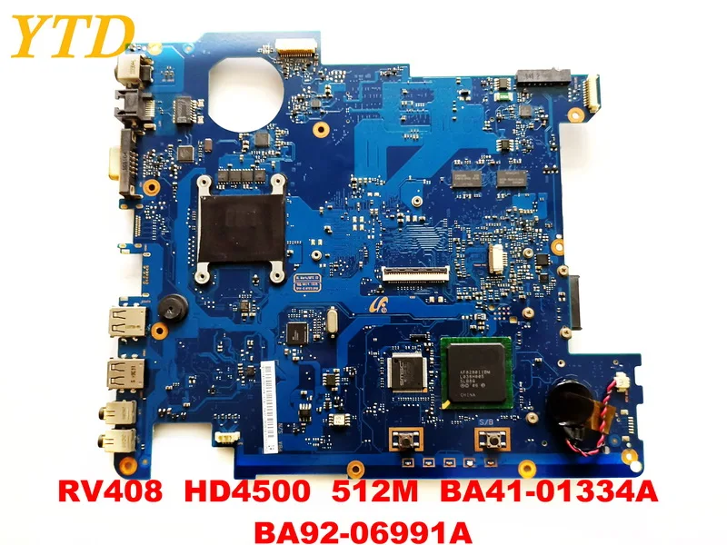 Оригинальное для samsung RV408 Материнская плата ноутбука HD4500 512 М BA41 01334A BA92 06991A
