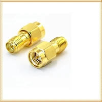 100pcs antenna adapter sma male to rp sma female connector converter adapter for signal booster repeater amplifier