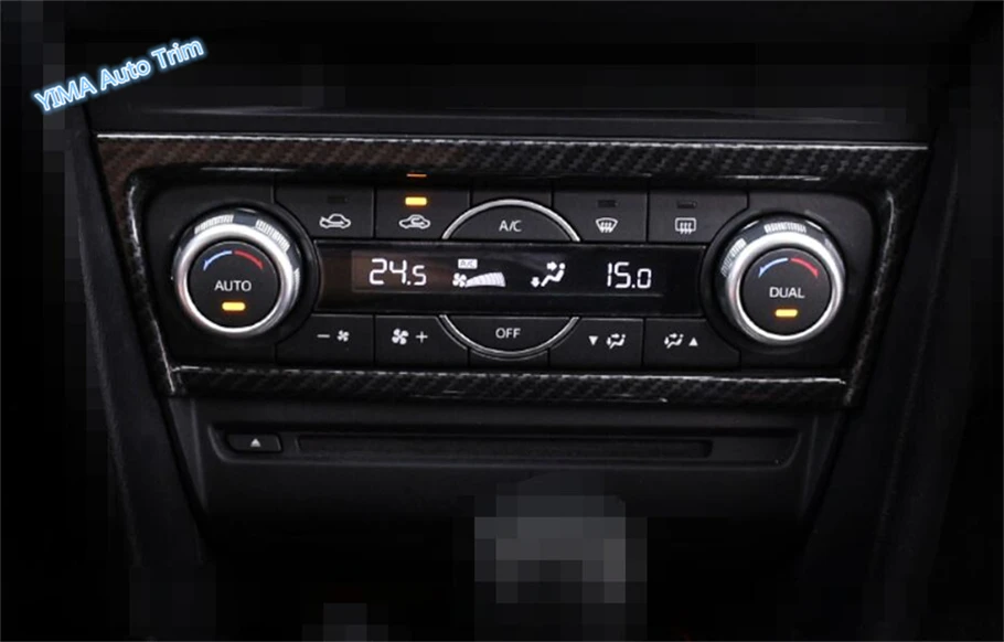 Накладка на панель для автомобилей Mazda 3 AXELA хэтчбек седан 2017 2018 ABS высокое